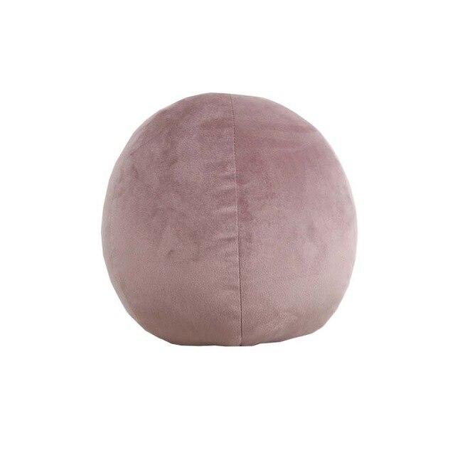 Round Ball Velvet Cushions Blackbrdstore