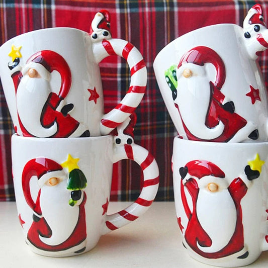 Santa Claus Christmas Coffee Mug Blackbrdstore