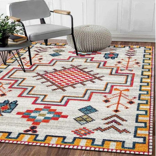 Serenity Geometric Rug Blackbrdstore