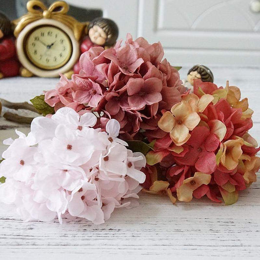 Silk Hydrangea Bundle Blackbrdstore