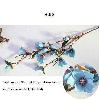 Silk Magnolia Branch (90cm) Blackbrdstore
