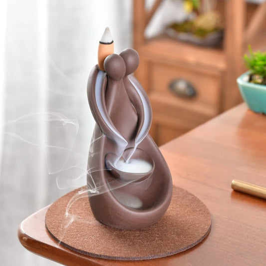 Eternal Love Backflow Incense Burner