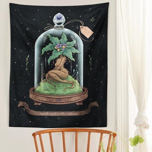Spiritual Growth Tapestry Blackbrdstore