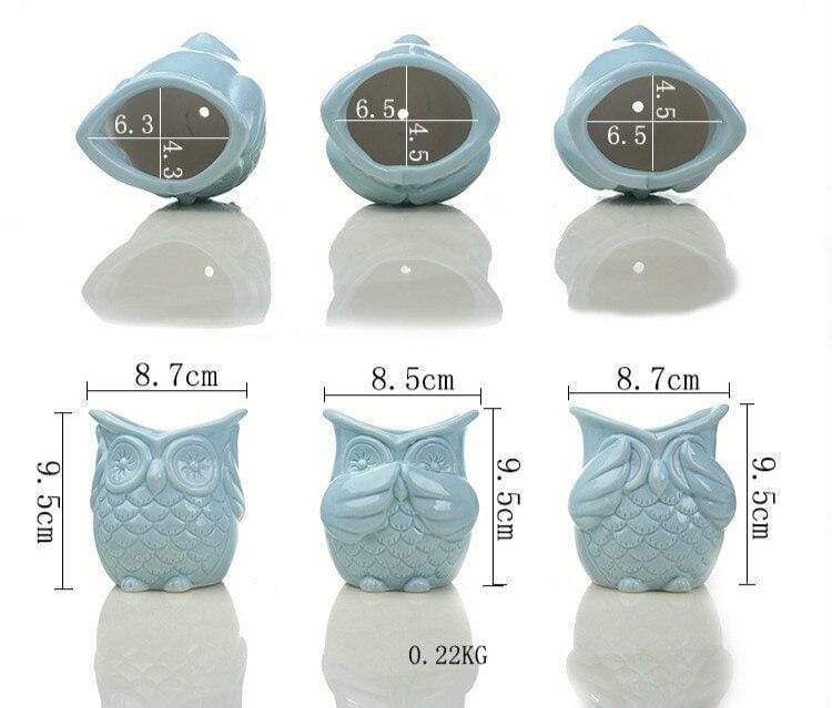 The 3 Wise Owls Blackbrdstore