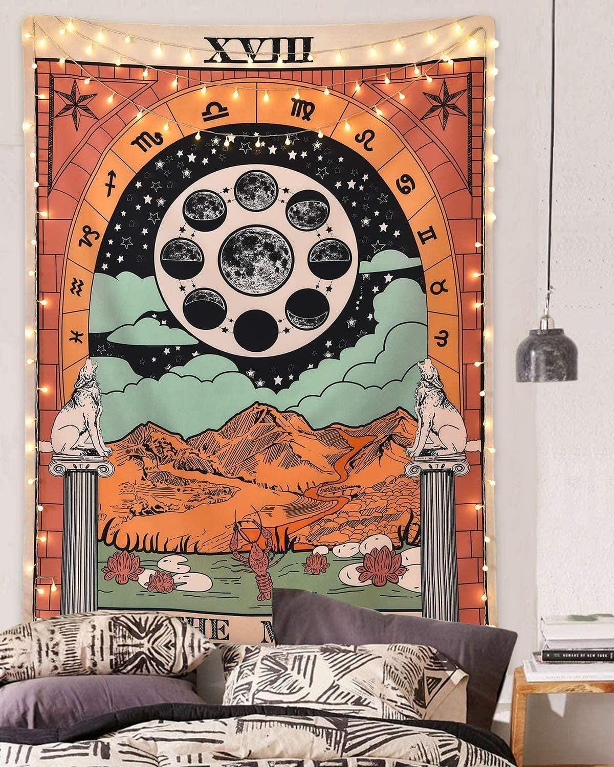 The Moon Tapestry Blackbrdstore