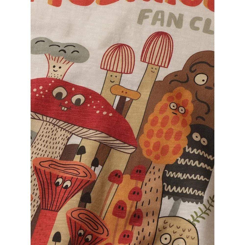 The Mushroom Fan Club Tee Blackbrdstore
