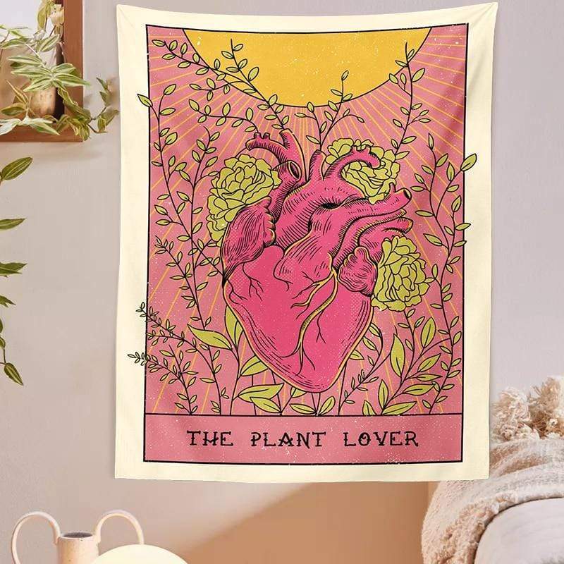 The Plant Lover Tapestry Blackbrdstore
