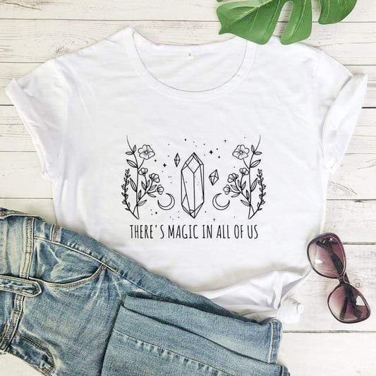 There's Magic In All Of Us Graphic Tee Blackbrdstore