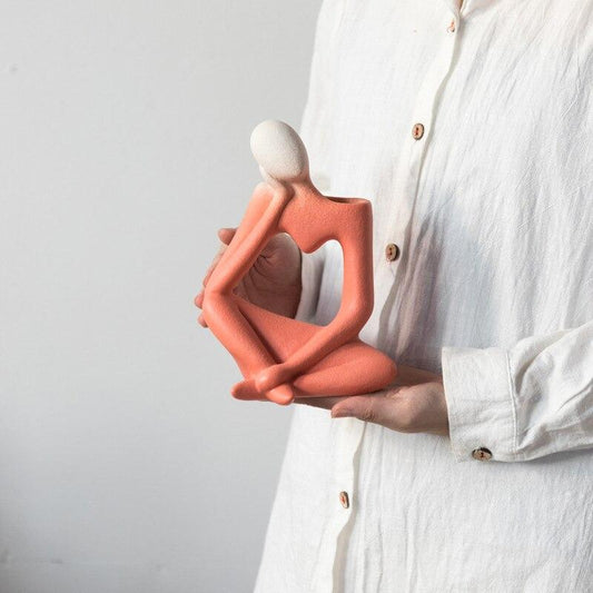 Thinking Man Art Vases Blackbrdstore