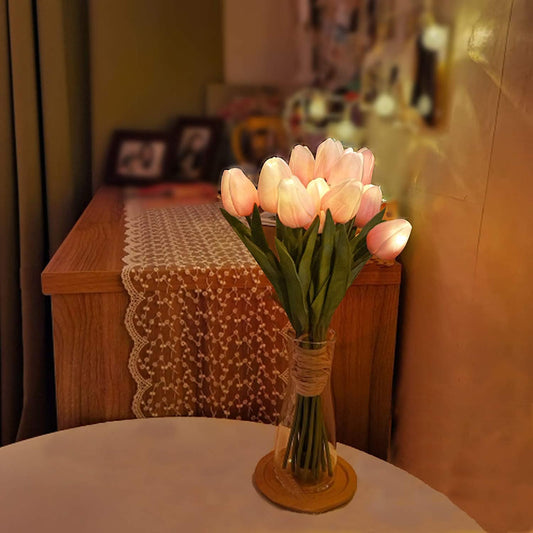 Tulips LED Night Light Banquet Blackbrdstore