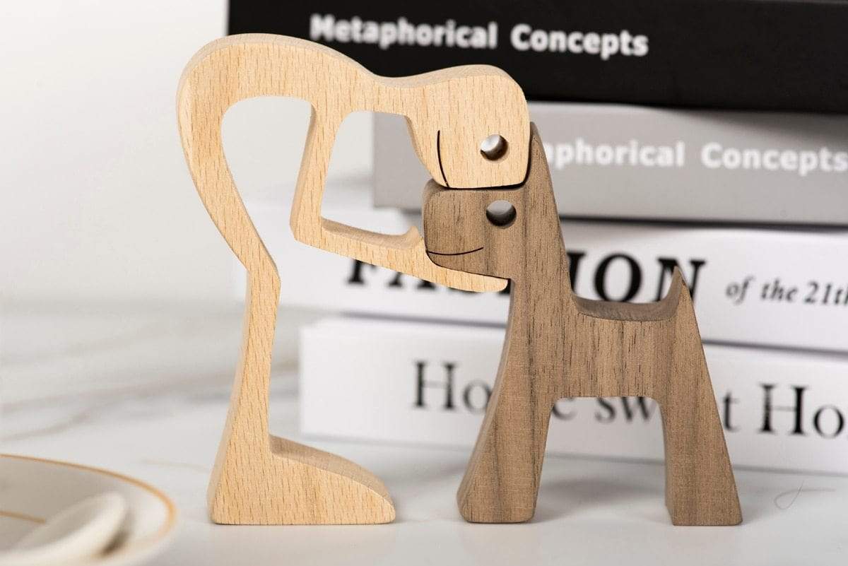 Unconditional Love Wooden Figurines Blackbrdstore