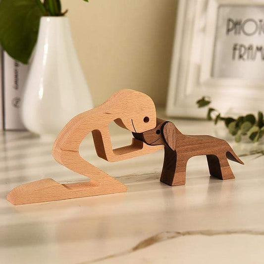 Unconditional Love Wooden Figurines Blackbrdstore