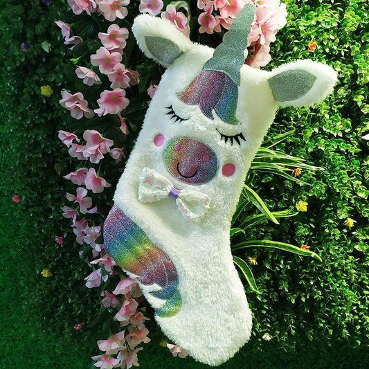 Unicorn Sock Christmas Stocking Blackbrdstore