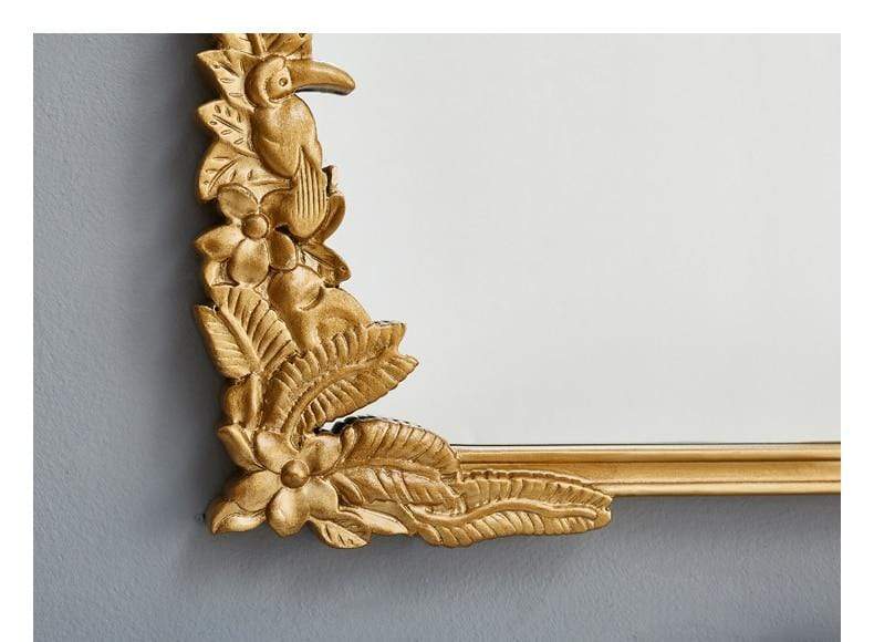 Vintage Carved Mirror Blackbrdstore