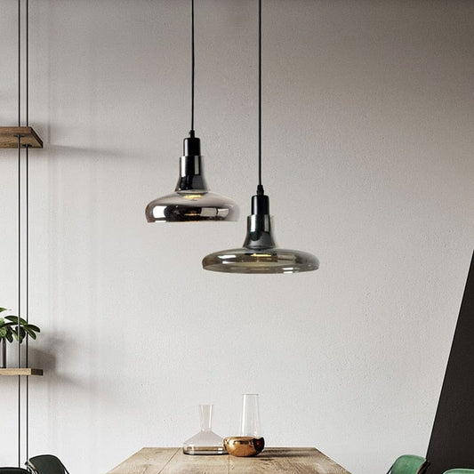 Vintage Minimalist Glass Pendant Lights Blackbrdstore