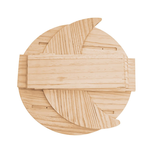 Wooden Crescent Moon Shelf Blackbrdstore