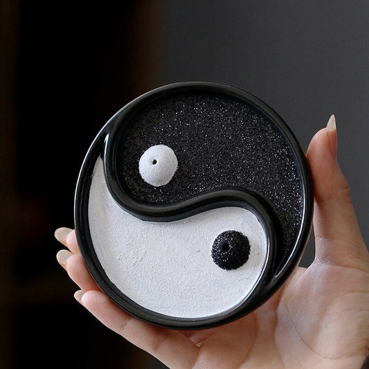 Yin & Yang Incense Stick Burner Blackbrdstore