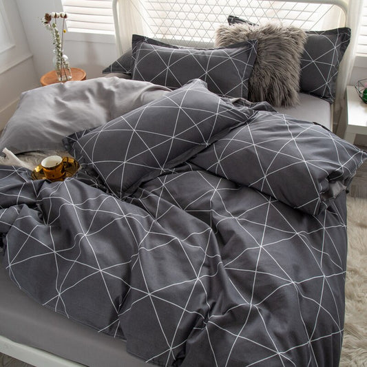 Gray Donna Bedding Set