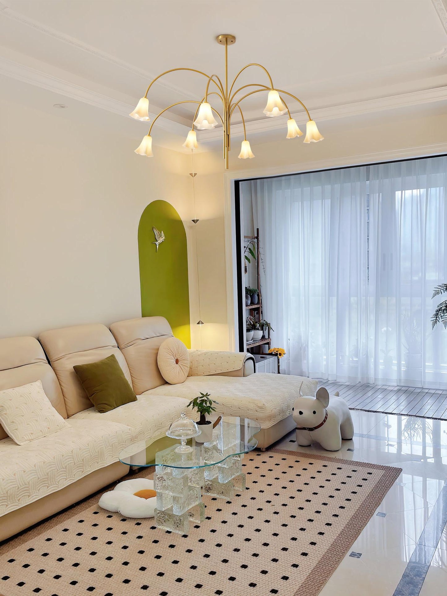 Willow Bloom Chandelier