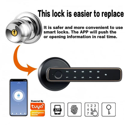 Smart Door Handle Lock