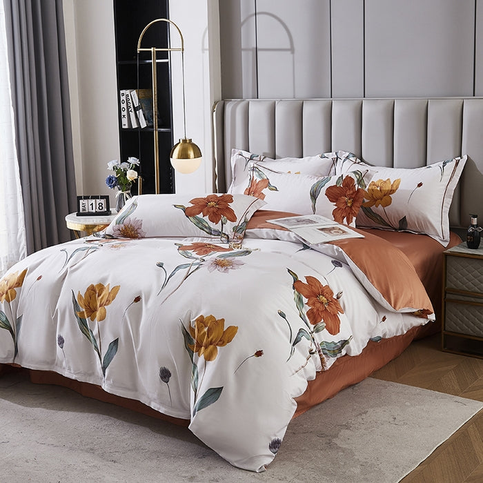 Zephyrine Egyptian Cotton Duvet Cover Set