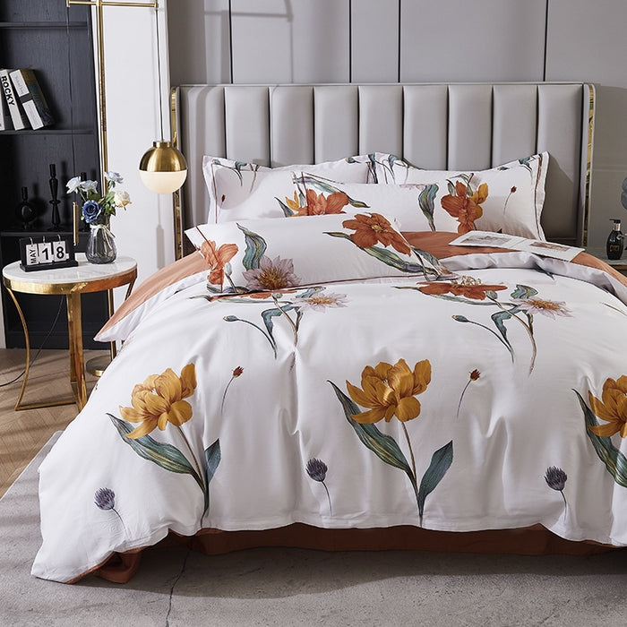 Zephyrine Egyptian Cotton Duvet Cover Set