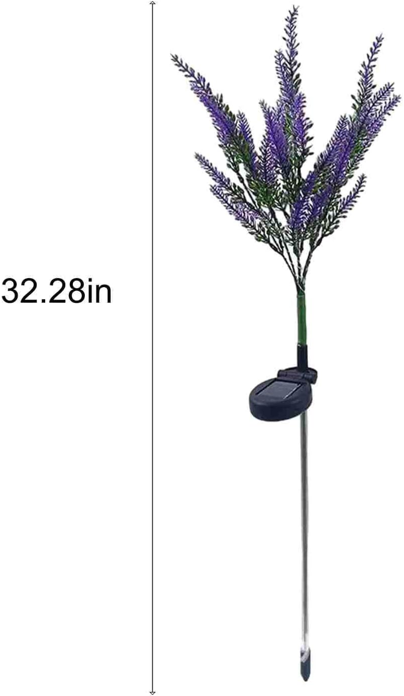 Solar Lavender Garden Lights