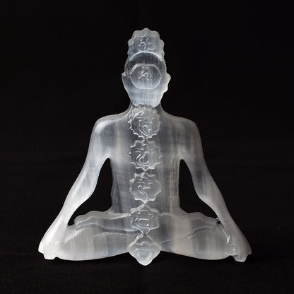 Selenite 7 Chakra Spiritual Figurine