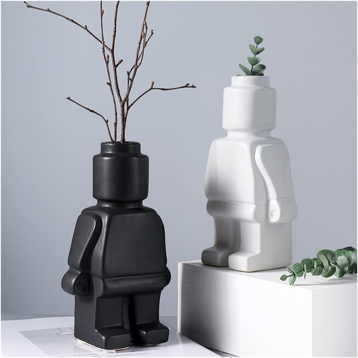 Lego Man Planters