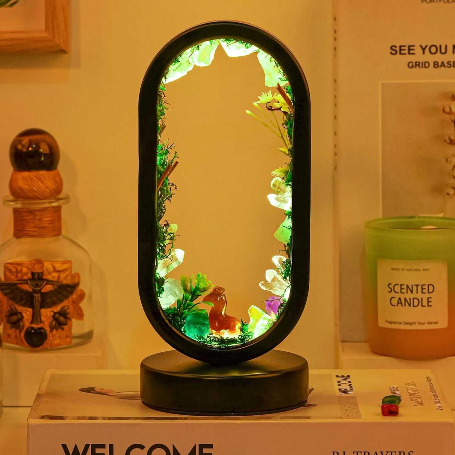 Natural Healing Crystal Night Light