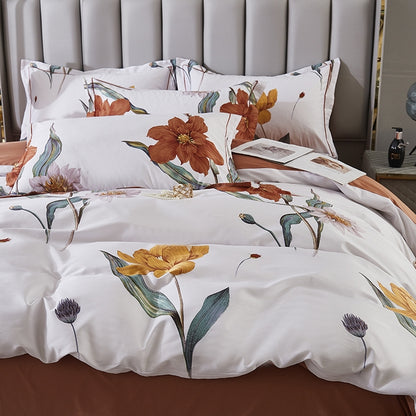 Zephyrine Egyptian Cotton Duvet Cover Set