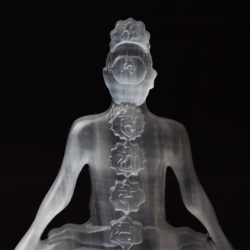 Selenite 7 Chakra Spiritual Figurine