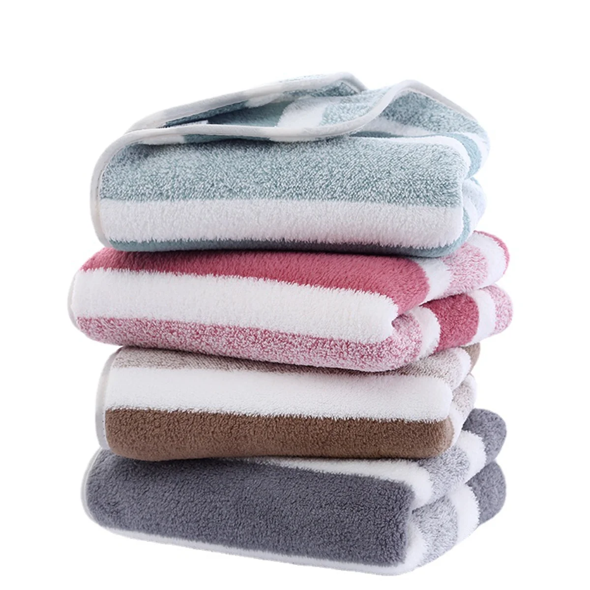 MARISO Quick-Dry Striped Towel Set