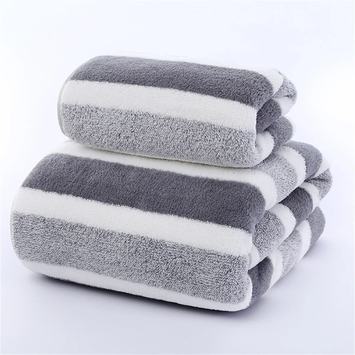 MARISO Quick-Dry Striped Towel Set