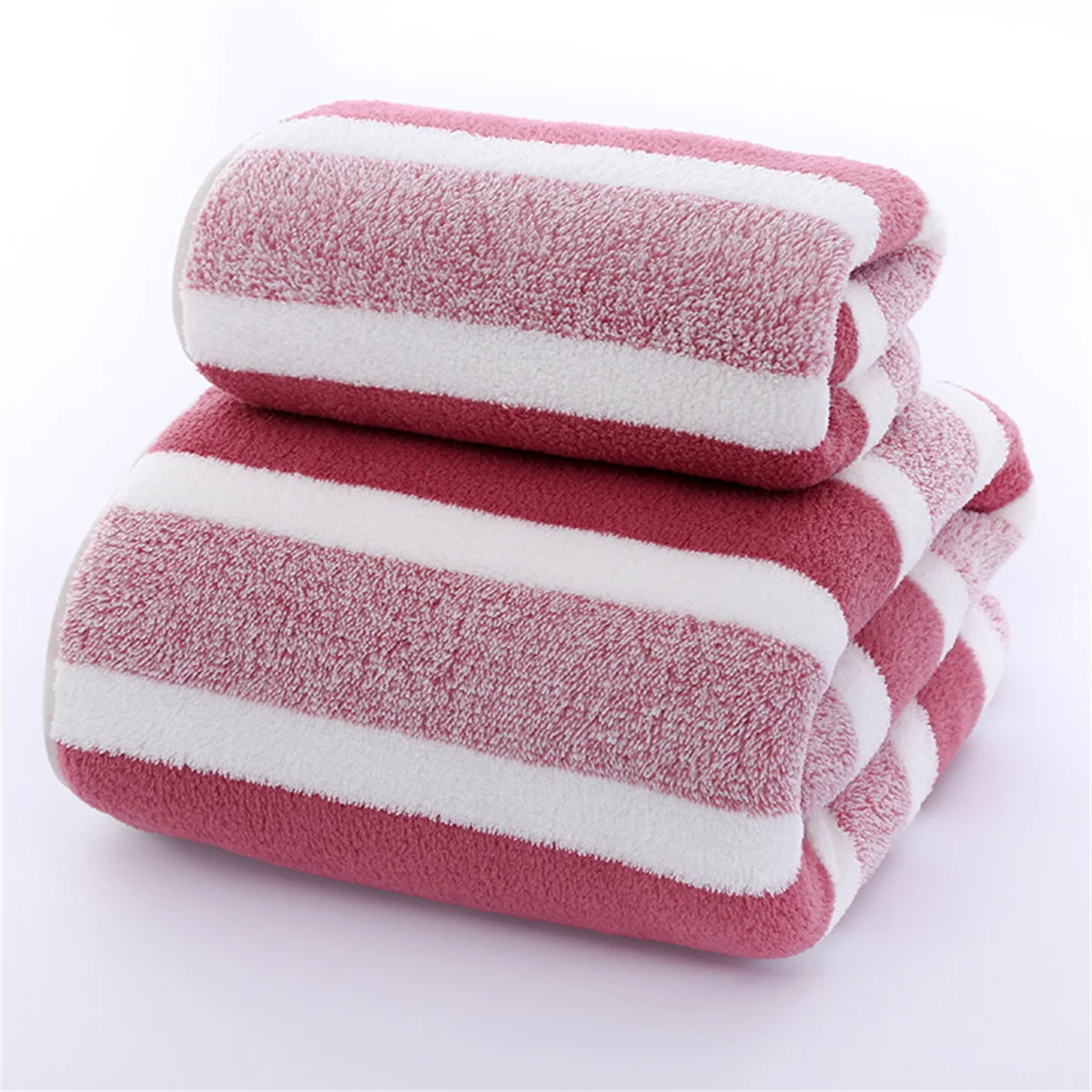 MARISO Quick-Dry Striped Towel Set