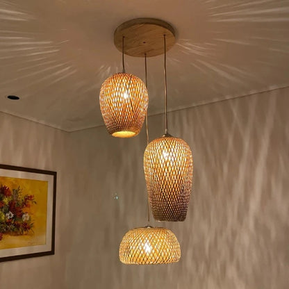 Rattan Pendant Light