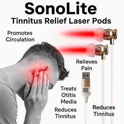SonoLite Tinnitus Relief Laser Pods