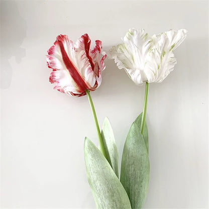 Artificial Parrot Tulip Branch Flower