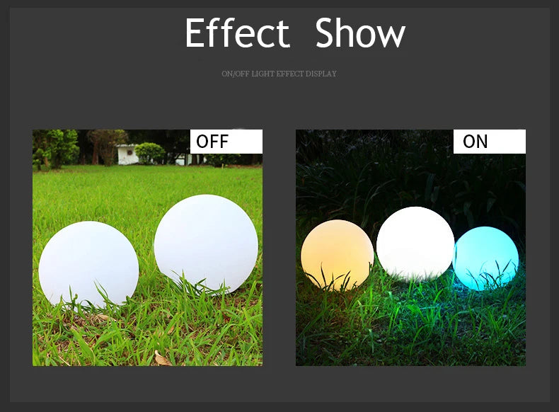 Outdoor LED Ball Light