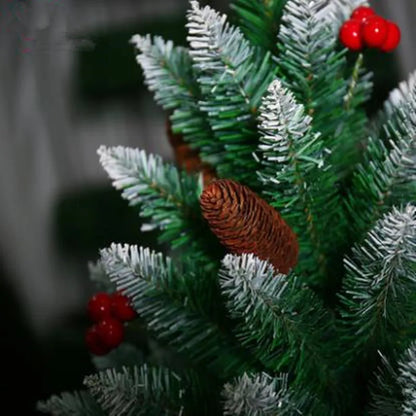 Snowflakes Red Fruit Christmas Tree