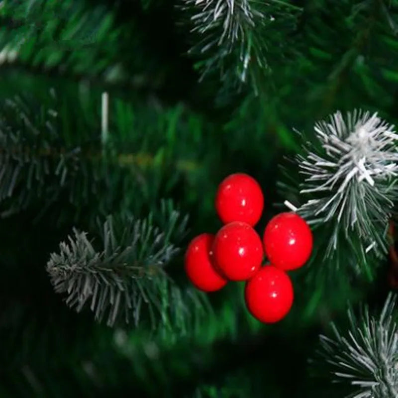 Snowflakes Red Fruit Christmas Tree