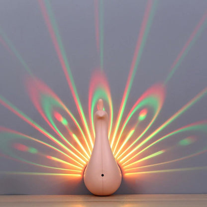 Peacock Glow Wall Light