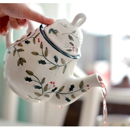 Winterberry Teapot Set