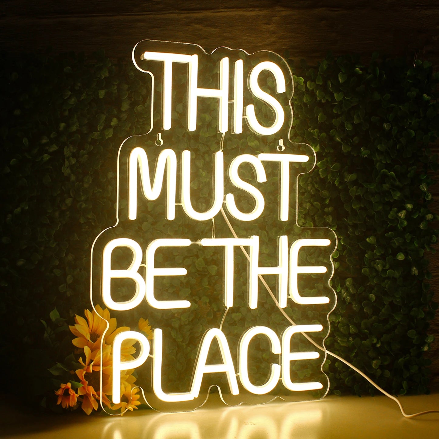 This Must Be The Place Neon Sign