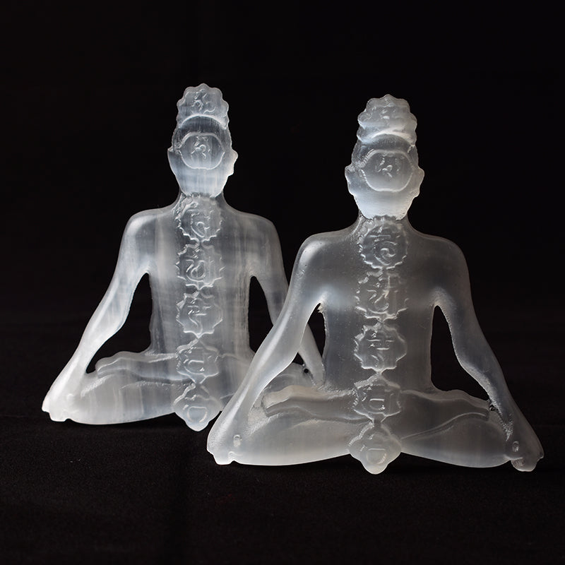 Selenite 7 Chakra Spiritual Figurine