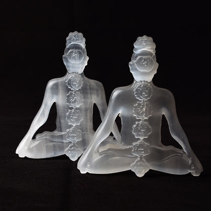 Selenite 7 Chakra Spiritual Figurine