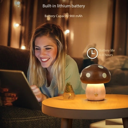 Glowshroom Wooden Night Light