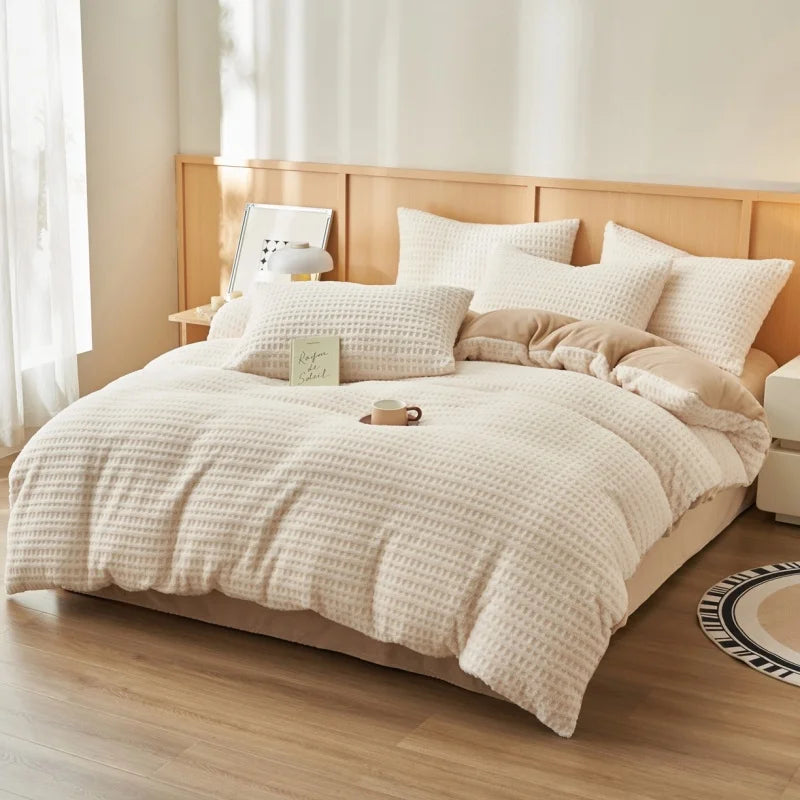 CloudLuxe Milk Velvet Bedding Set