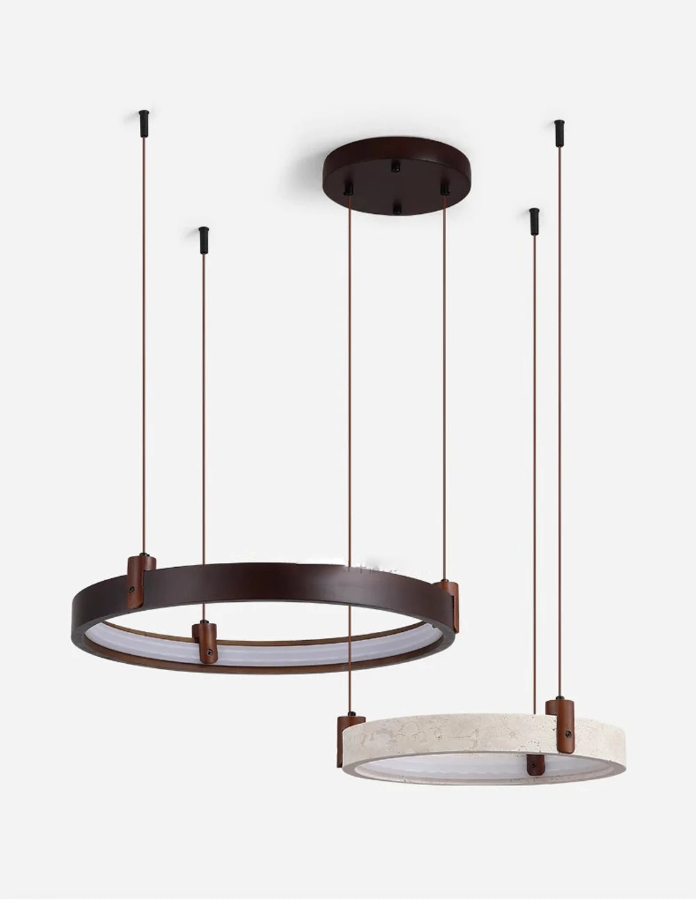 Axis Terra Duo Ring Pendant Light