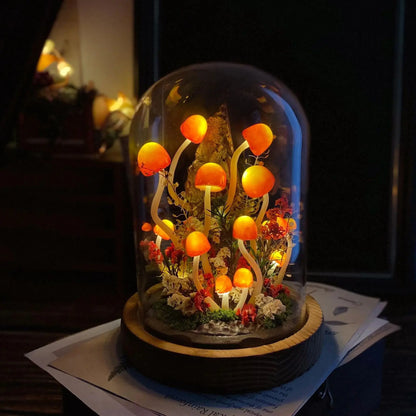 Enchanted Forest Glow Dome Lamp